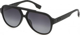 Fila Womens SFI459V590703 SFI459V59 59 0703 Sunglasses - Black - One Size