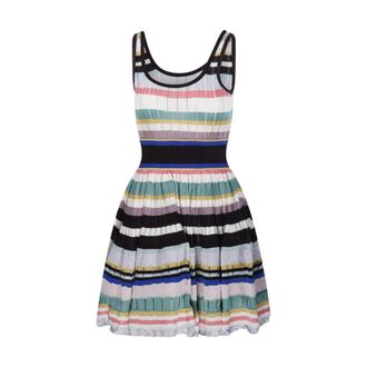 Alaia Crinoline Dress - female - Ala&iuml;a - Knitted Dresses - Multicolor - 2XS - Dresses