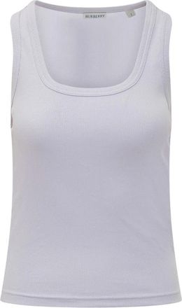 Burberry Tanktops - Dames - Tops zonder mouwen - Paars - L - Tops