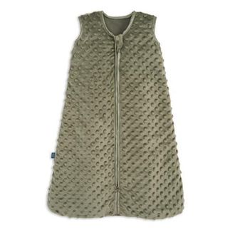 Halo Plush Dots Velboa 1.5 TOG Sleepsack Wearable Blanket, Swaddle Transition Sleeping Bag in Olive Green at Nordstrom, Size Medium