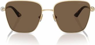 Jimmy Choo London Brown Square Ladies Sunglasses JC4005HB 300673 56