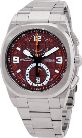 Armand Nicolet JH9 Chronograph Automatic Mens Watch A668HAA-XO-MA4670A