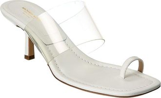 Michael Kors Dionne Leather & Vinyl Sandal