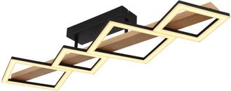 Globo Lighting Plaf&oacute;n - Dustin - Negro - Metal - Led - 67288d2 - Globo