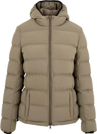 Aspesi Bollicina Down Jacket - Dames - Gewatteerde jassen - Beige - M - Jassen