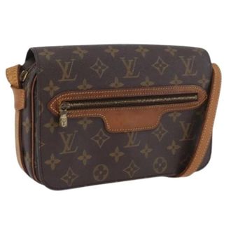 Louis Vuitton Pre-owned Cross Body Bags, female, Brown, Size: ONE SIZE Pre-owned Saint Germain 24 Shoulder Bag