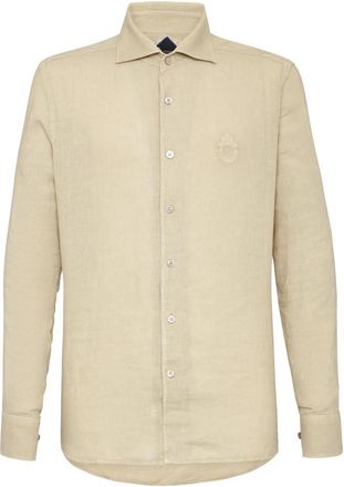Billionaire Boys Club Casual Shirts - Heren - Casual Overhemden - Beige - S - Overhemden
