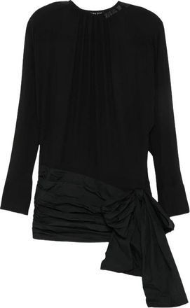 Entire studios Robe Jurk - Dames - Feestkleedjes - Zwart - M - Polyester - Kleedjes