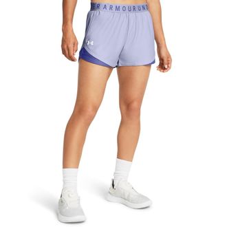 Under Armour Womens Play Up 2 Shorts Sports Training Bottoms Celeste L