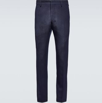 Ami Straight wool pants