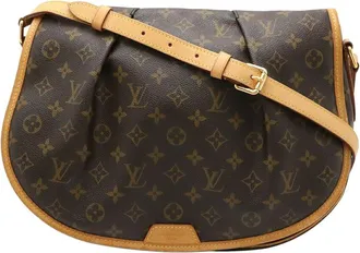 Louis Vuitton Brown Monogram Canvas Menilmontant Mm (Authentic Pre-Loved)