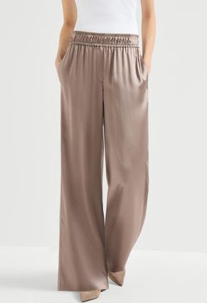 Brunello Cucinelli Track trousers in Cocoa at Nordstrom, Size 52 It