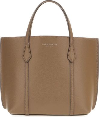 Tory Burch Small Perry Tote - Dames - Shoppers - Grijs - ONE Size - Katoen - Tassen