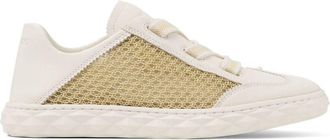 Jimmy Choo London diamant lederen sneakers