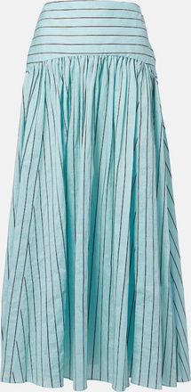 Staud Gonna lunga Procida in misto cotone