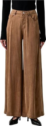 Pinko Pantalones Porta Palazzo - Trousers - Mujer - Marr&oacute;n - XL