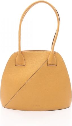 Loewe Yellow Leather Handbag Tote Bag (Pre-Owned)