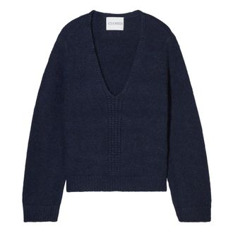 Closed Dames, Truien, Blauw, Maat: M Wol