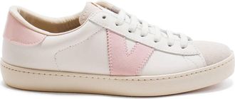 Victoria Womens Berlin Casual Low Top Leather Sneakers In Petalo