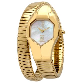 Just Cavalli Glam Chic Champagne Septagon Ladies Watch JC1L001M0025