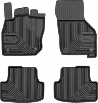 OEM Alfombrillas De Goma Para Puertas Vw Golf 8 Hybrid Desde 2020, Bandejas 77