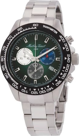 Mathey-Tissot Chrono II Chronograph Quartz Green Dial Mens Watch H938CHAV