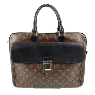 Louis Vuitton Pre-owned Handbags, male, Brown, Size: ONE SIZE Pre-owned Briefcase Tote Bag