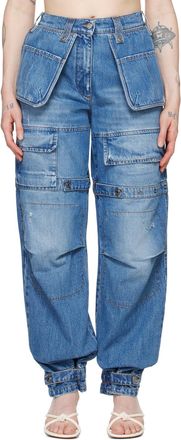 デニム・ジーパン MSGM Woman Jeans Denim 3641MDP254L247269 82 Women > Ready To Wear > Denim - MSGM Official