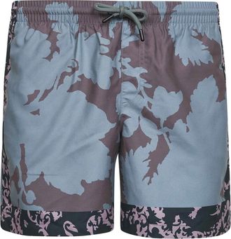 Dries Van Noten Printed Swim Shorts - Heren - Strandmode - Veelkleurig - S - Badmode
