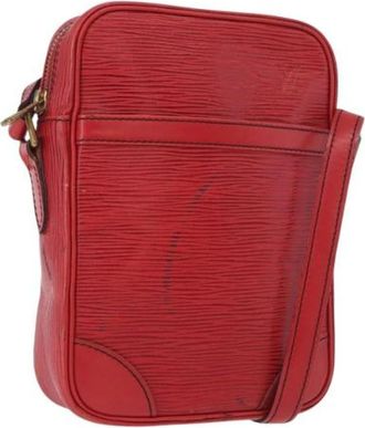 Louis Vuitton Pre-owned Shoulder Bag - Dames - Vintage Schoudertas - Rood - ONE Size - Leer - Vintage