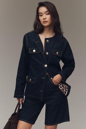 Maeve Oversized Denim Jacket