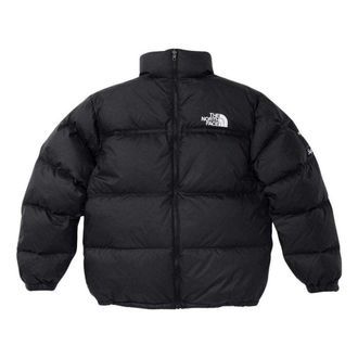 SUPREME x The North Face Split Nuptse Jacket Black White SUP-SS24-052