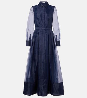 SIMKHAI Montgomery shirt dress