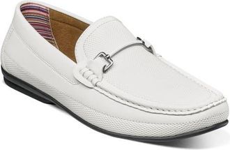 Stacy Adams Colton Bit Loafer in White at Nordstrom, Size 11.5