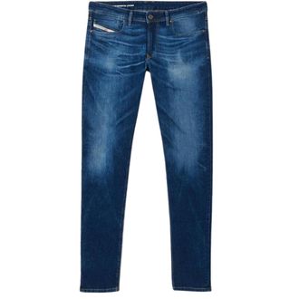 Diesel Mens Sleenker Denim Dark Blue Jeans Cotton - Size 29W/32L