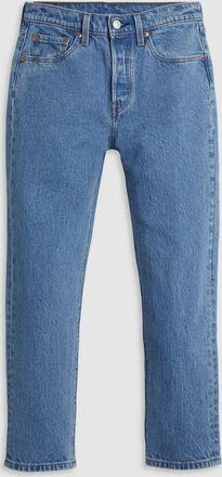 Levi's Womens Multiple Choice 501 Crop Jean - Blue - Size 27W/26L