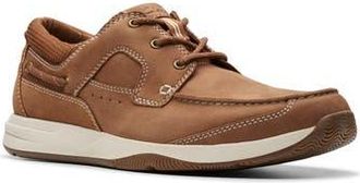 Clarks Sailview Sneaker in Light Tan Nubuck at Nordstrom Rack, Size 10.5