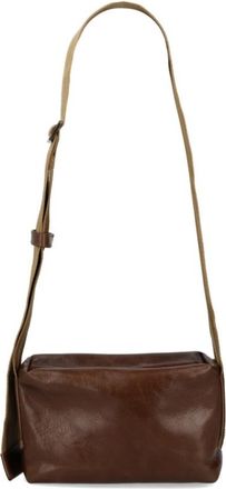 Uma Wang Leather Shoulder Bag
