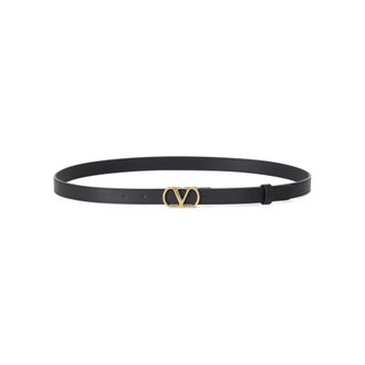 Valentino Dames, Accessoires, Zwart, Maat: 90 CM Leer