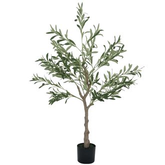 OEM Olivo Artificial, Planta Decorativa De Interior, Hojas De Seda, &times;1