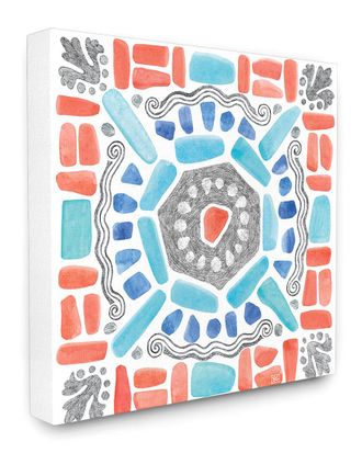 Stupell Industries Coastal Colors Mosaic By Beth Grove