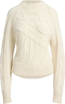 Ralph Lauren Collection Kabelgebreide trui - Beige