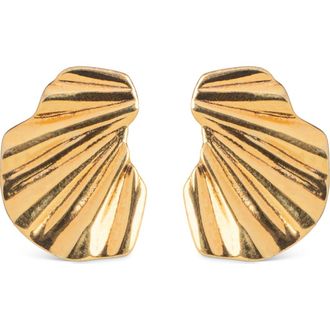 Enamel Copenhagen Wave Earring in Gold at Nordstrom