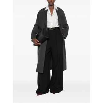 Vince Wool Blend Coat - Gray