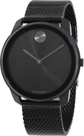 Movado Bold Quartz Black Dial Mens Watch 3601338