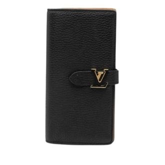 Louis Vuitton Pre-owned Vertical Wallet Leather Long Wallet - - Pre-owned - Donna - Nero - ONE SIZE