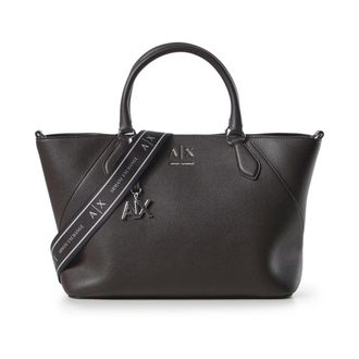A|X Armani Exchange Borsa tote media - - Bags - Donna - Marrone - ONE SIZE