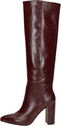 Mexx Krystal Indy Lange Laarzen - Dames - Laarzen met Hak - Rood - 38 EU - Schoenen