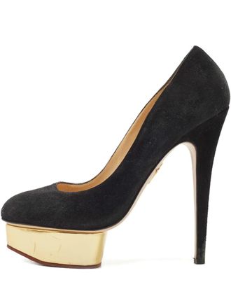 Charlotte Olympia 150 mm Dolly pumps met hak - Zwart