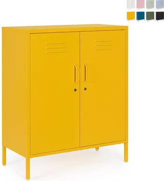 BIZZOTTO C&oacute;moda Amarilla 2 Cajones 600x300x240